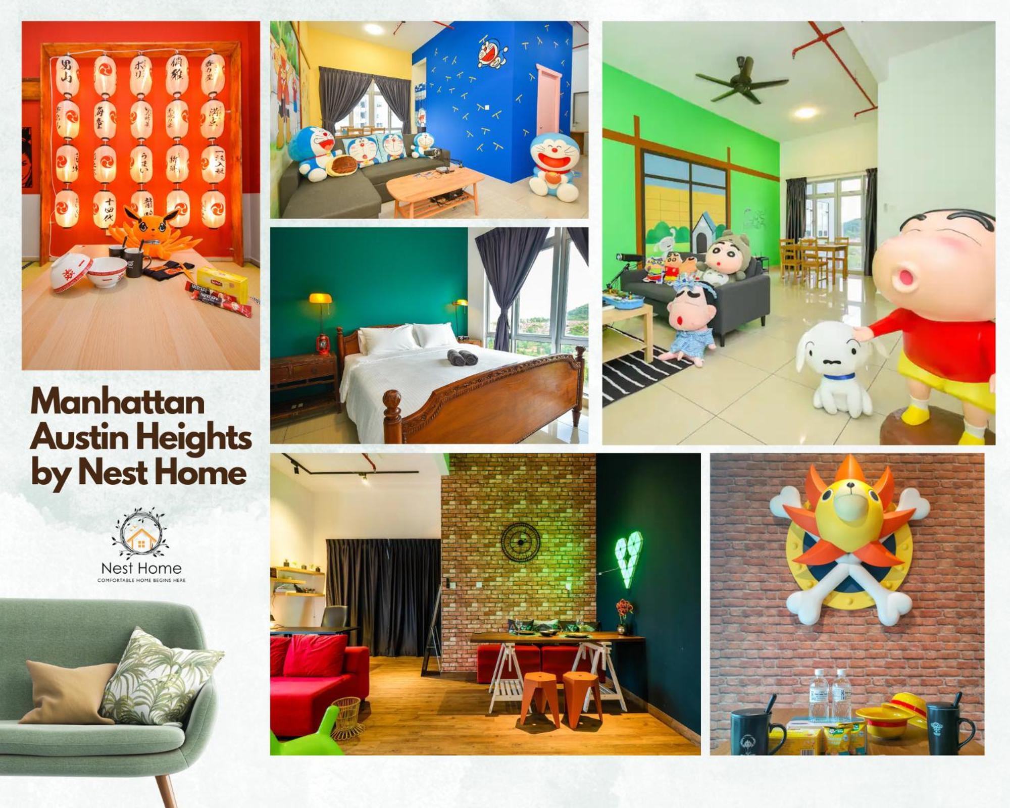 Manhattan Theme Suite By Nest Home At Austin Heights Johor Bahru Kültér fotó